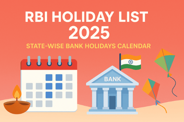 State-wise Bank Holidays Calendar by RBI 2025